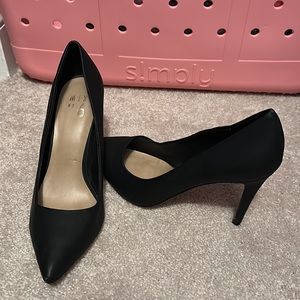 Matte black heels mix No.6